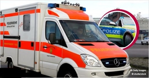 Radfahrer blockiert einen Krankenwagen in Berlin, während Frau wiederbelebt wird - sie starb später